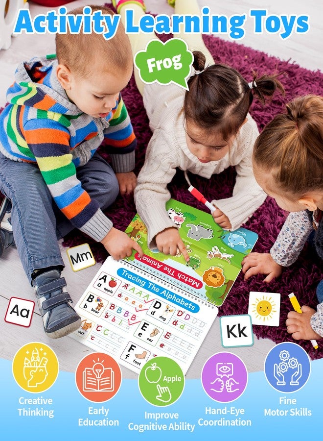 Benresive Montessori Busy Book for Toddlers 3-5, Preschool Learning Activities, Tracing Activity Coloring Books for Kids Ages 3-5, Educational Toys Gifts, Autism Sensory Travel Toys for Toddlers - Image 2